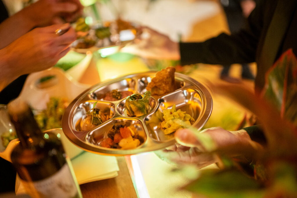 creative luxury food