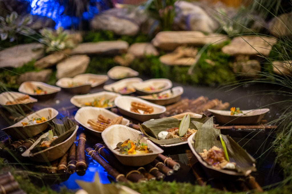 swamp dessert station