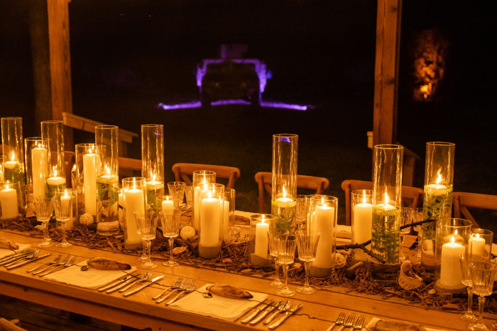 wilderness dining experience