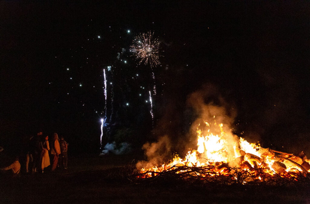 birthday firework display