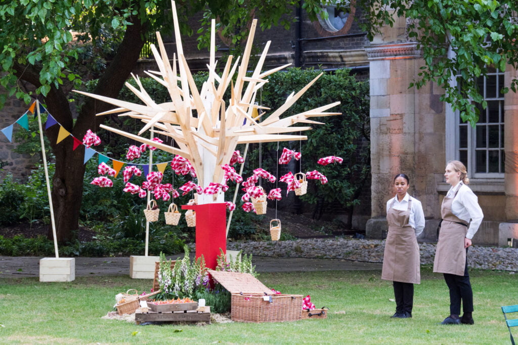 bespoke food station corporate event