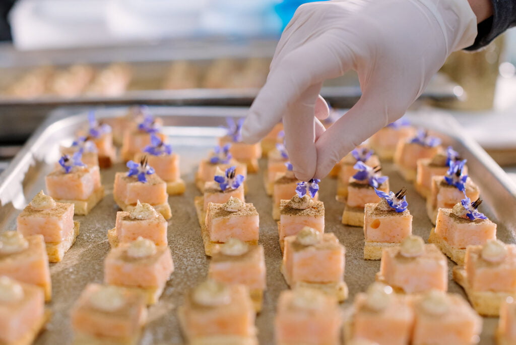 beautiful canapes