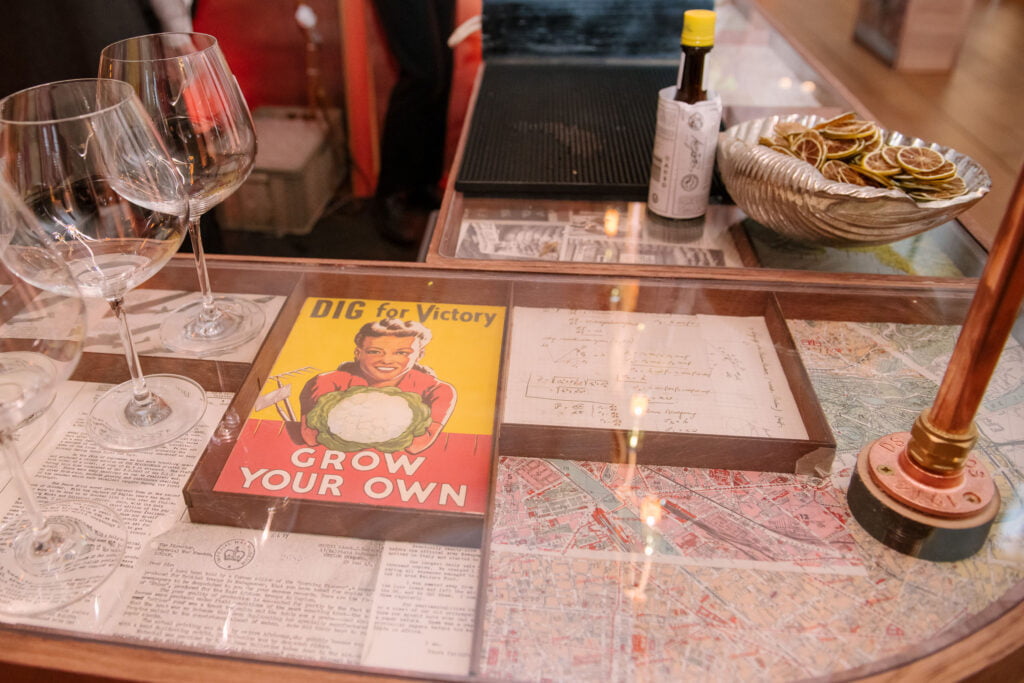 ww2 themed bespoke bar