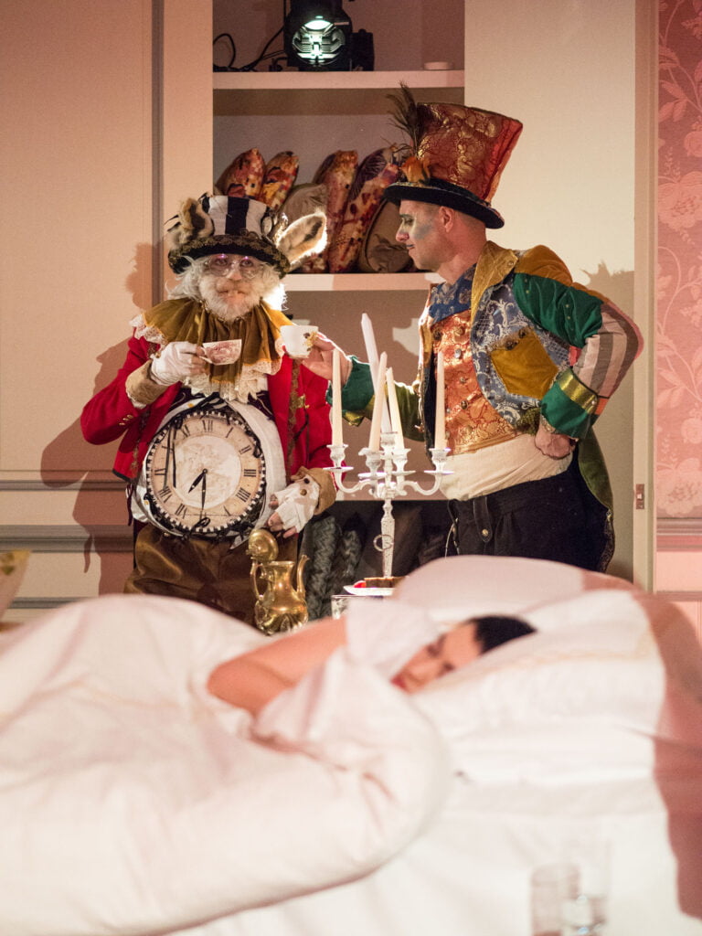 performers immersive event