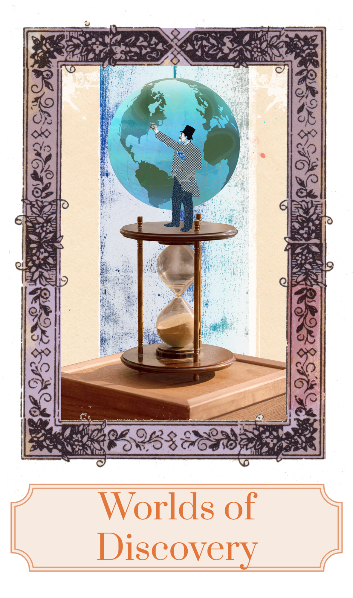 Worlds of Discovery illustration - an expedition themed event world