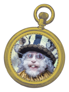 The White Rabbit in a Pocket Watch