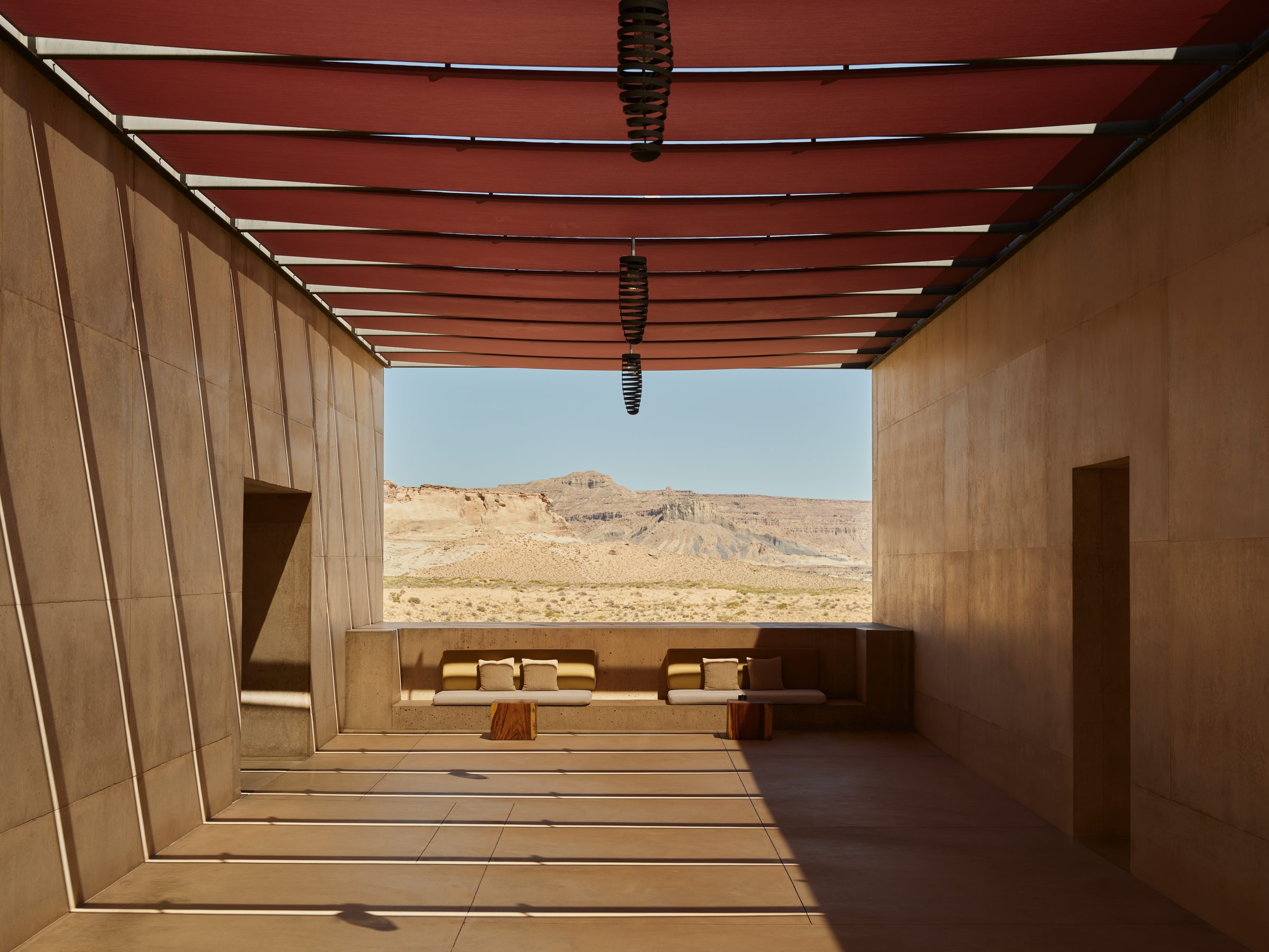 The Mesa Breezeway at Amangiri