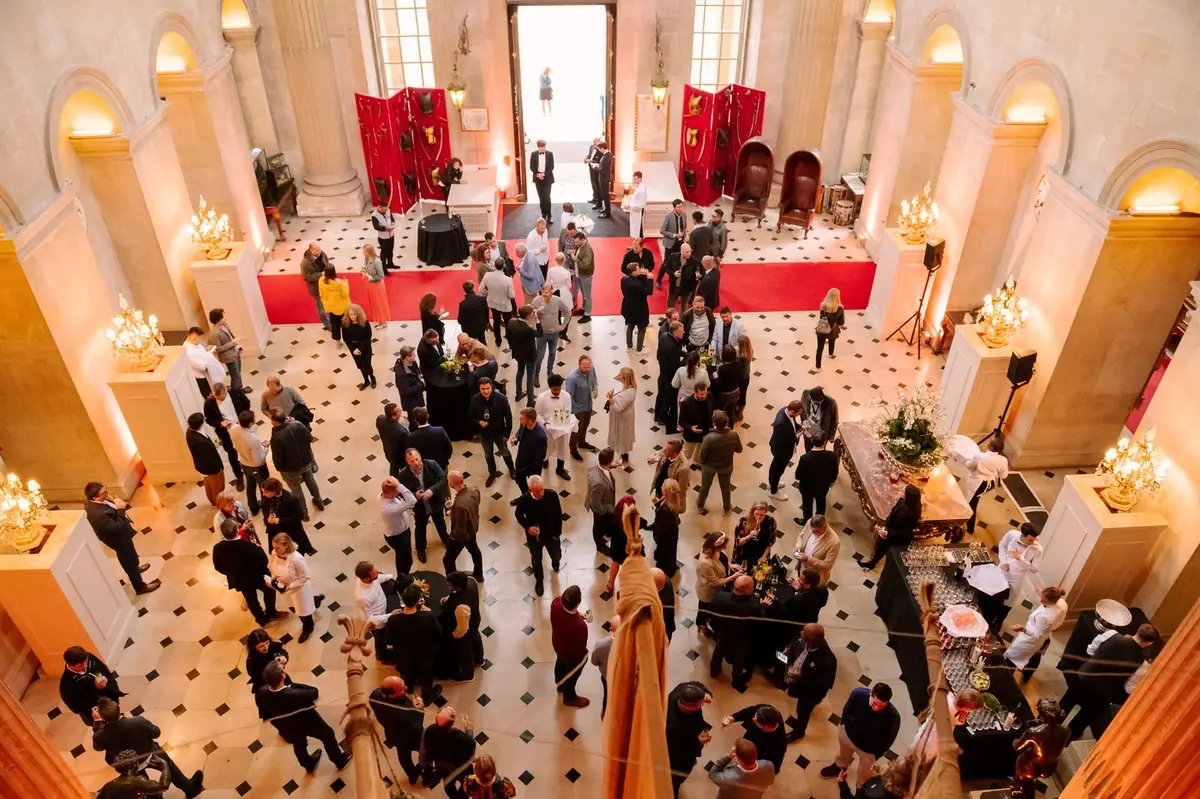 The Great Hall at Blenheim Palace during the Premier League reception