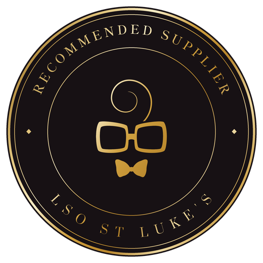 The Events Mill seal, recommended supplier to LSO St Luke’s.